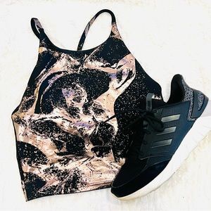 OLD NAVY | Rose Gold Padded Athletic Tank